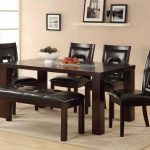 Dining Room Table With Bench Set