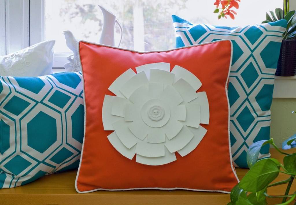 Image of: Diy Decorative Pillows Ideas