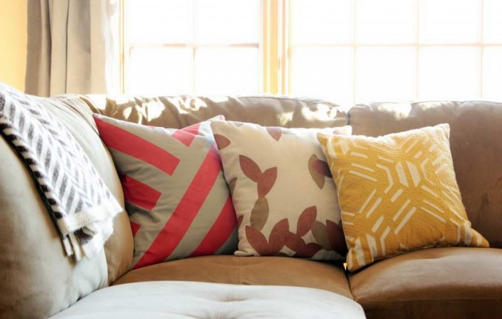 Image of: Diy Decorative Pillows