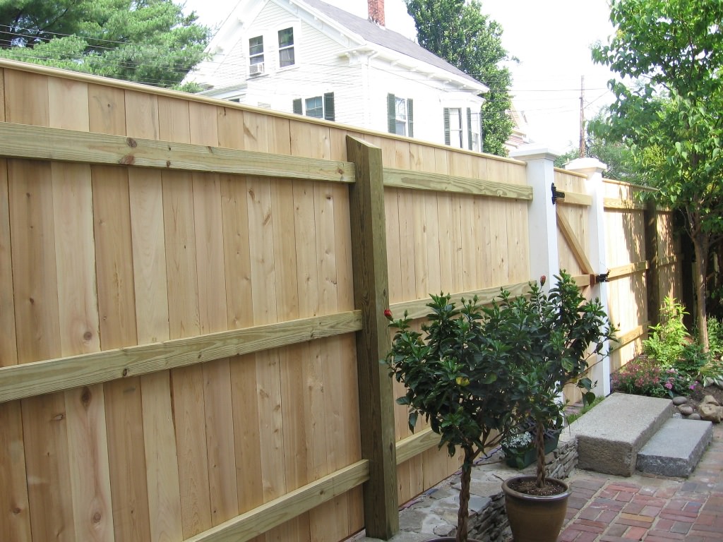Image of: Easy Fence Ideas