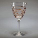Elegant Decorative Wine Glass