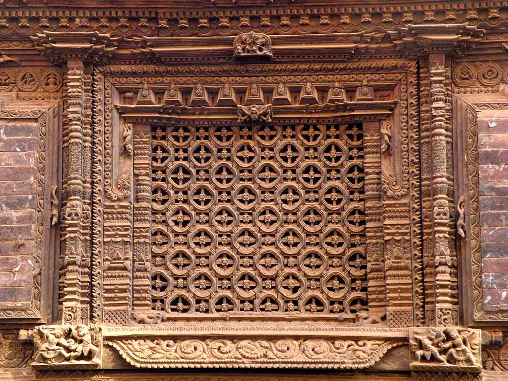 Image of: Ethnic Carved Wood Panels