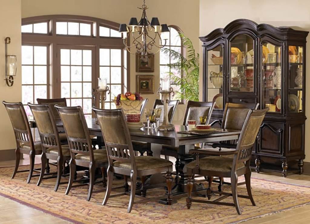 Image of: Formal Round Dining Room Sets