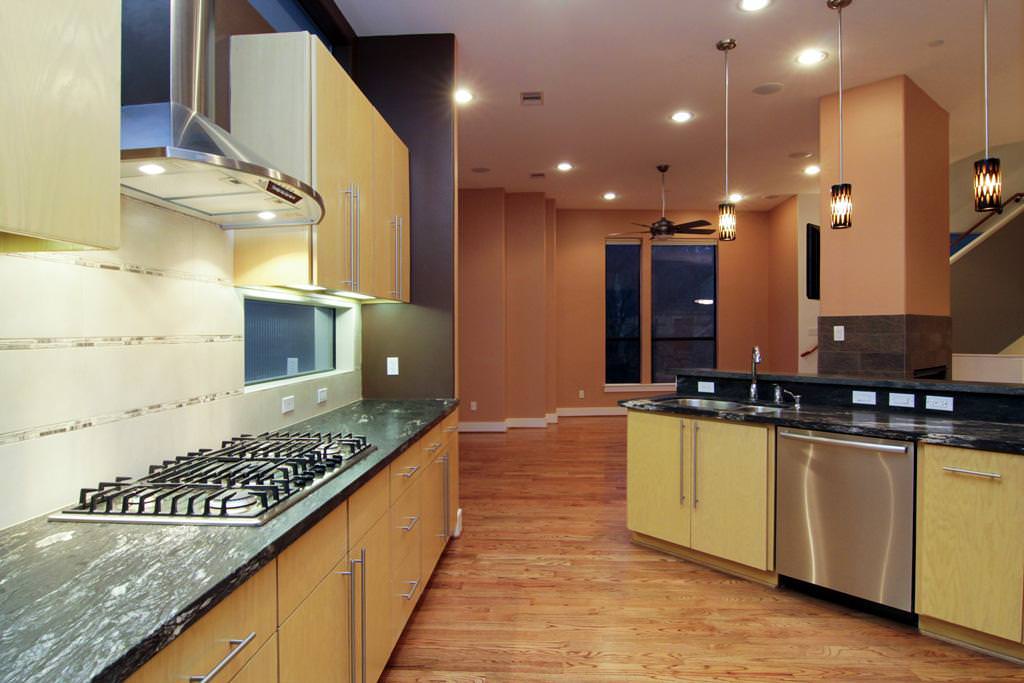 Image of: Frameless Kitchen Cabinets Construction