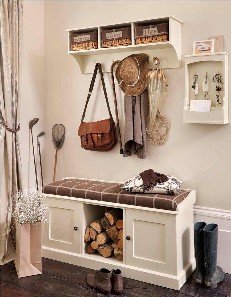 Image of: Front Hall Storage Bench
