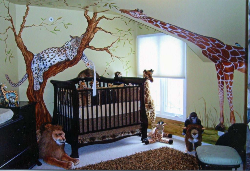 Image of: Giraffe Decor For Nursery