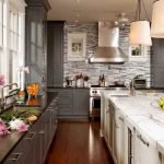 Gray DIY Kitchen Cabinets