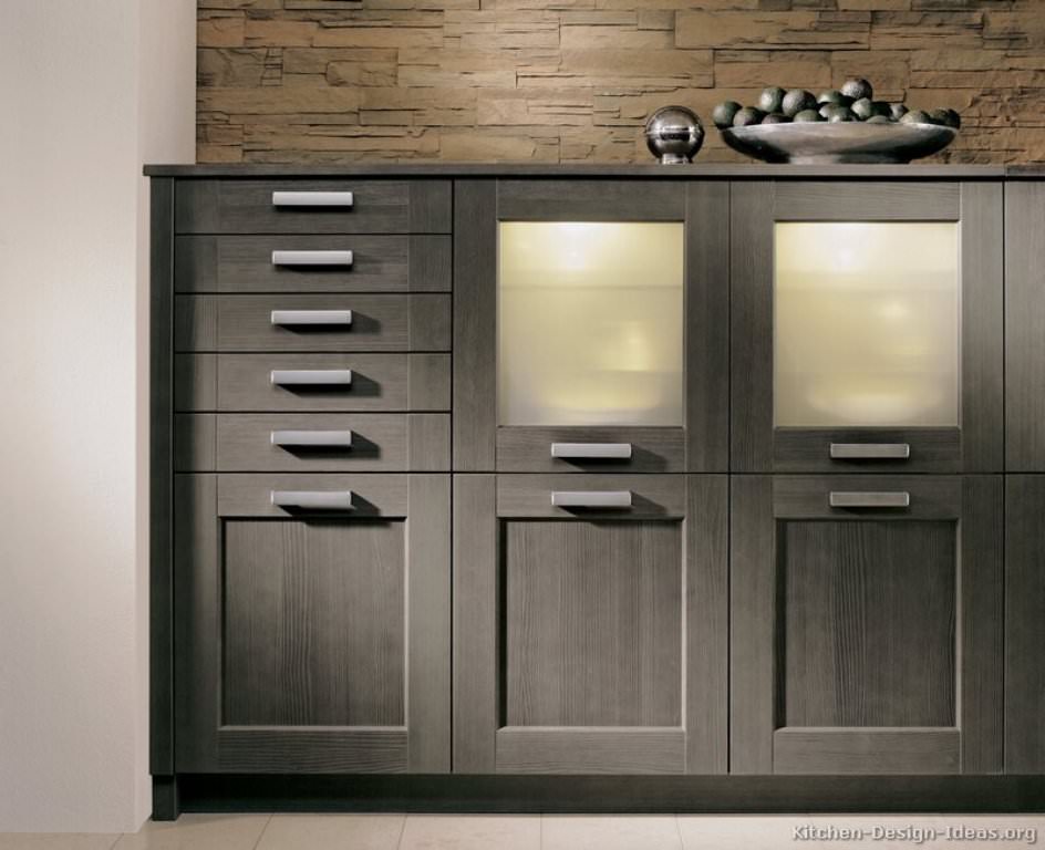 Gray House Kitchen Cabinets