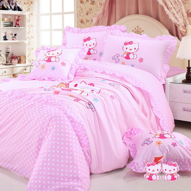 Image of: Hello Kitty Bedroom Rooms To Go