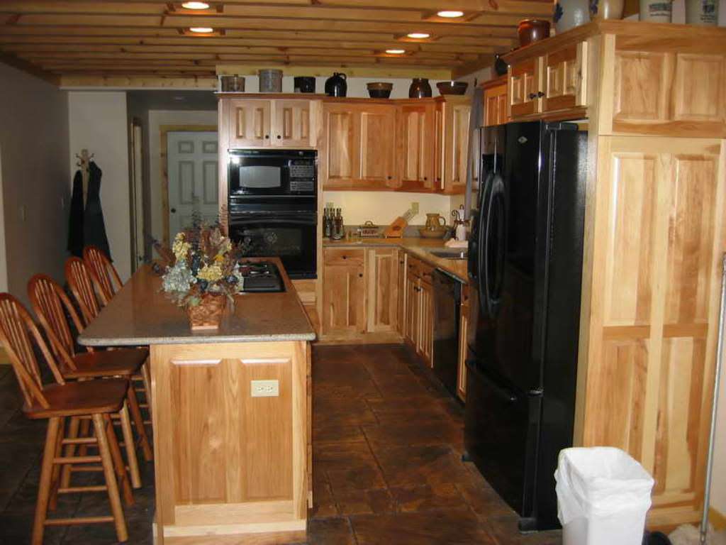 Image of: Hickory Kitchen Cabinets Home