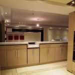 High Gloss Wood Kitchen Cabinets