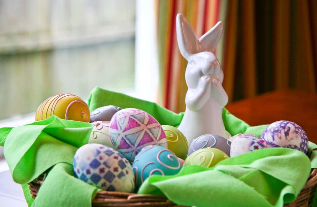 Image of: Kids Easter Decorations