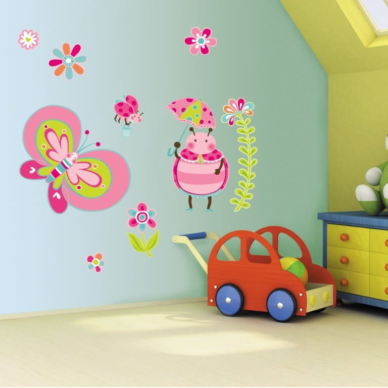 Image of: Kids Wall Stickers For Bedrooms