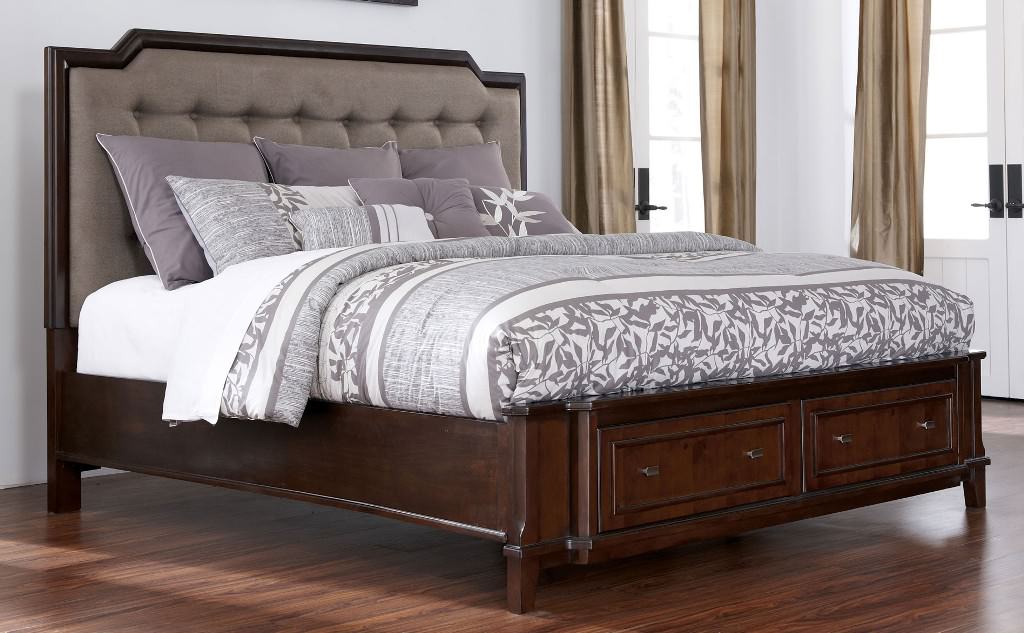 Image of: King Bed With Storage