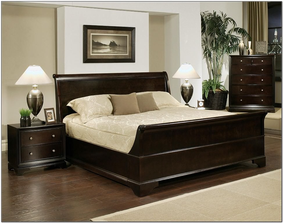 Image of: King Size Bed Frame For Memory Foam Mattress