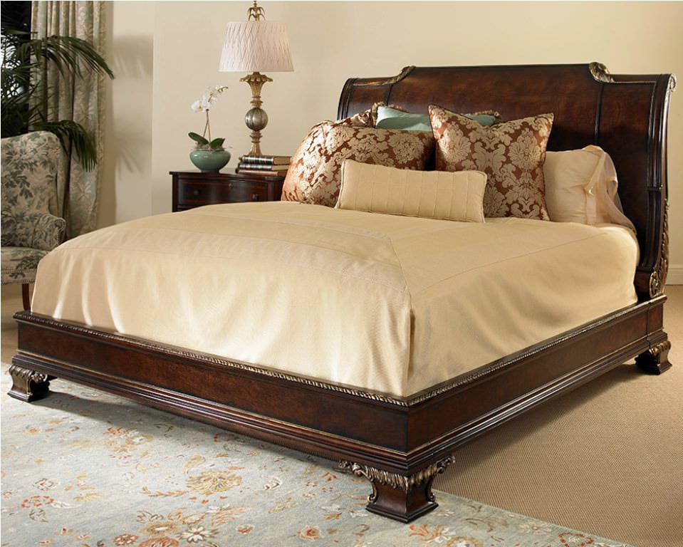 Image of: King Size Platform Bed Frames Cheap