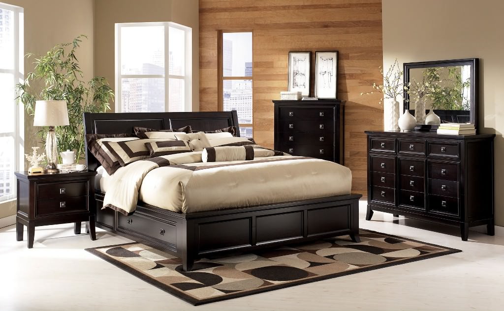 Image of: King Size Sleigh Bed And Mattress