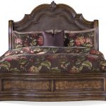 King Sleigh Bed Leather