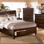 King Sleigh Bed With Drawers