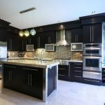 Kitchen Floor Ideas With Dark Cabinets