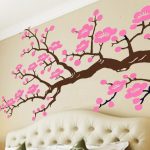 Large Cherry Blossom Wall Decor Ideas