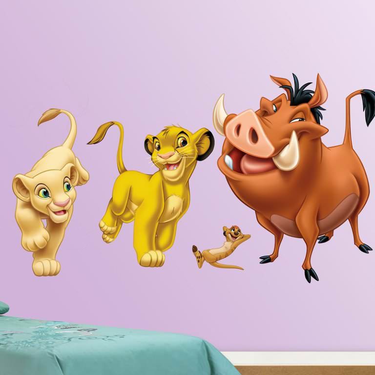 Image of: Lion King Nursery Wall Decals