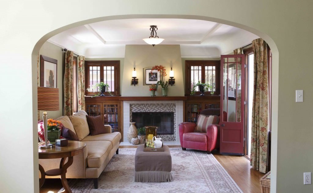 Image of: Luxury Americana Home Decor Living Room Ideas