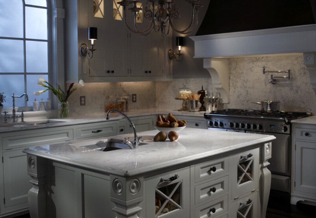 Image of: Martha Stewart Gray Kitchen Cabinets