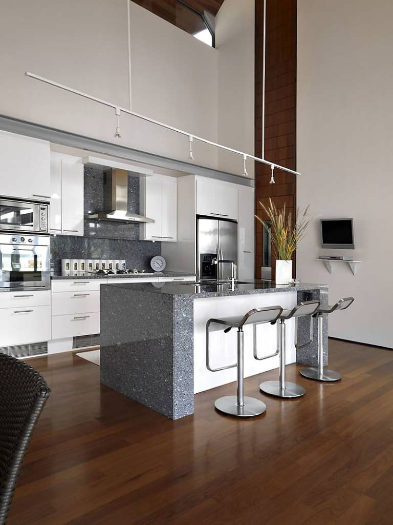 Image of: Modern Bar Stools Stainless Steel