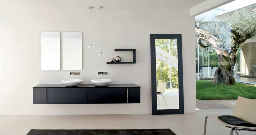 Image of: Modern Bathroom Sink Vanity And Cabinets