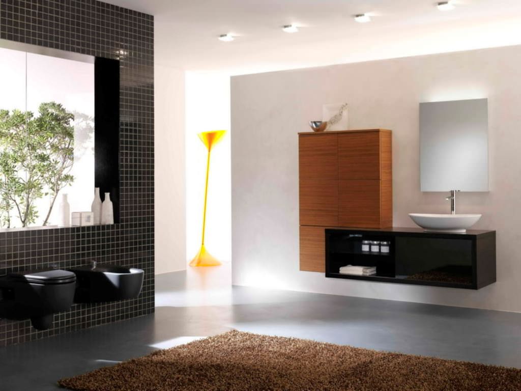 Image of: Modern Bathroom Sink Vanity