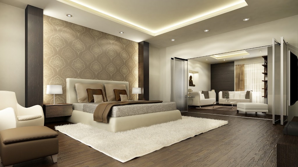 Image of: Modern Bedroom Interior Design Photos