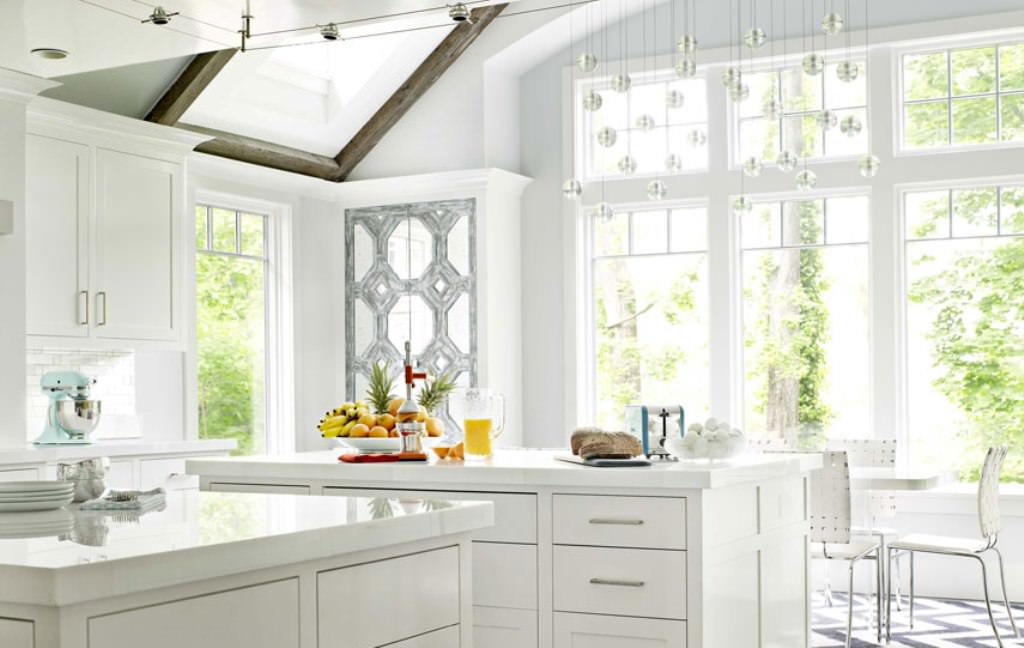 Image of: Modern High Gloss Kitchen Cabinets