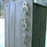 Modern Mailboxes And House Numbers