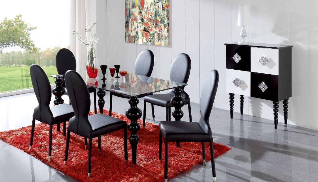 Image of: Modern Rustic Dining Room Sets