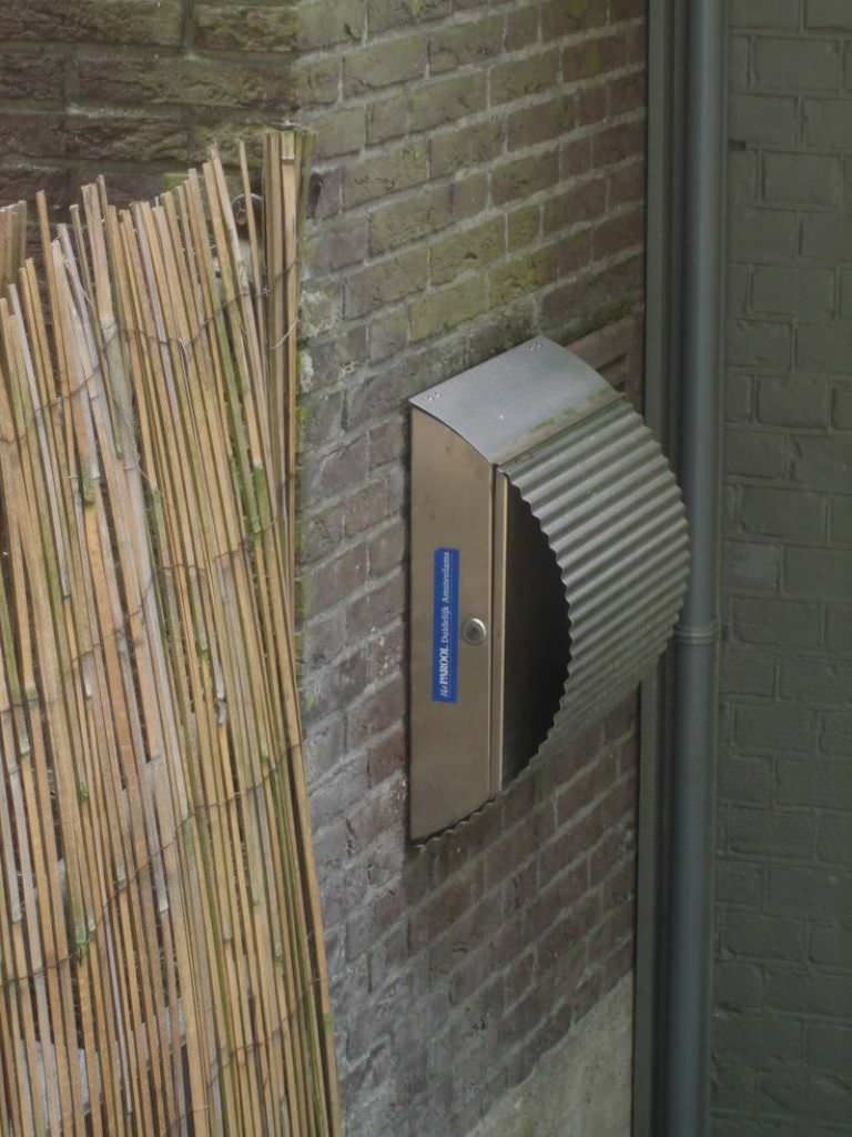Image of: Modern Wall Mount Mailbox