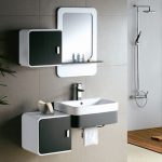Modern White Bathroom Vanity