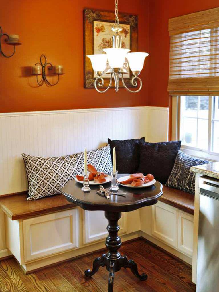 Image of: Narrow Kitchen Tables