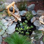 Natural Bamboo Fountain Ideas With Ponds