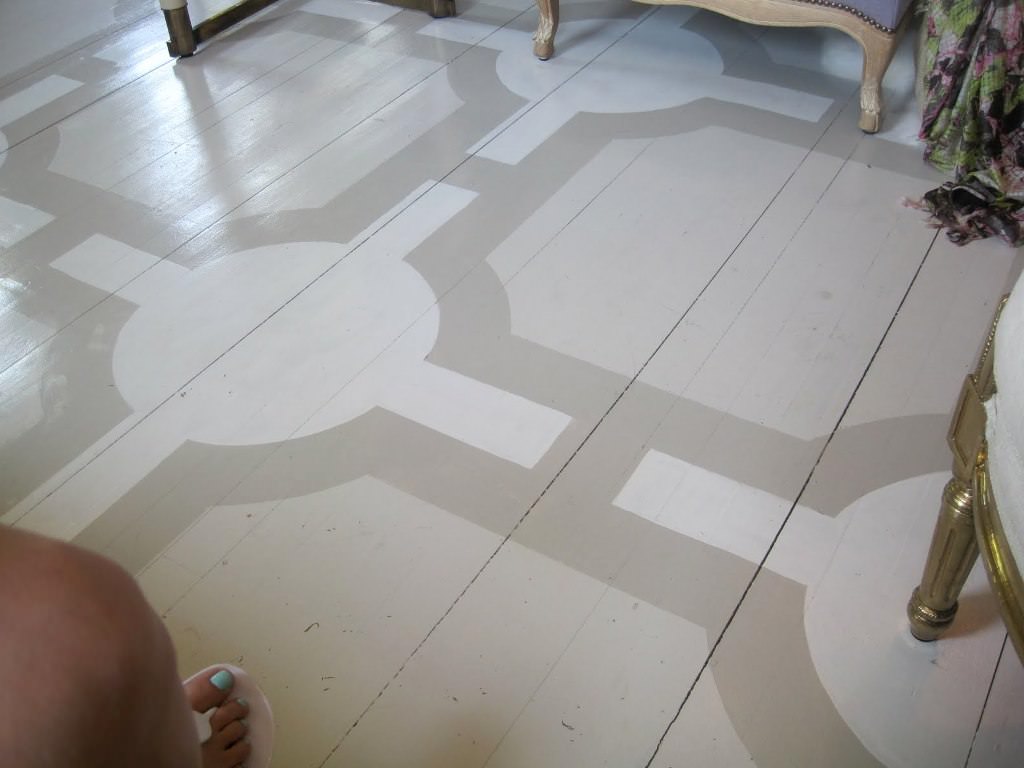 Image of: Paint Wood Floor Ideas