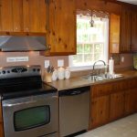 Painting Knotty Pine Kitchen Cabinets
