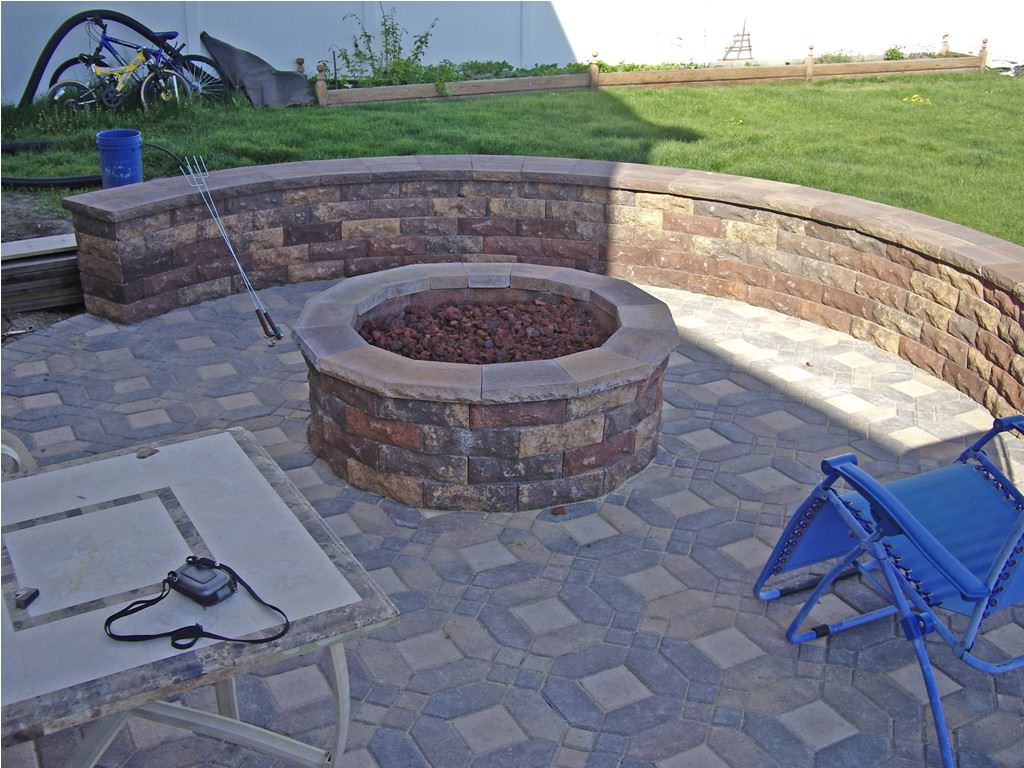 Image of: Patio And Fire Pit Ideas