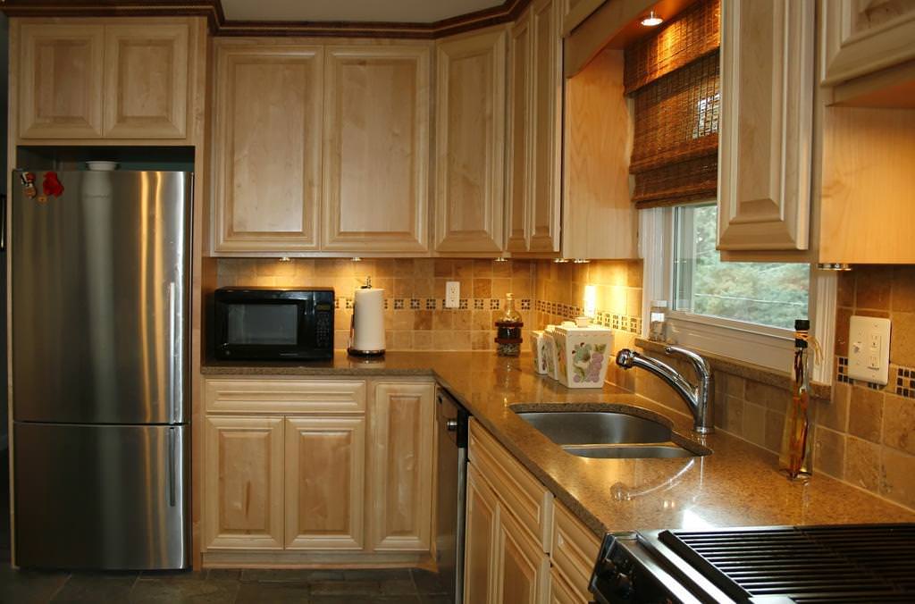 Image of: Prefab Kitchen Cabinets