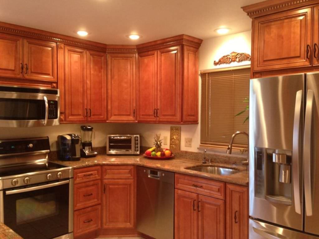 Image of: Premade Kitchen Cabinets