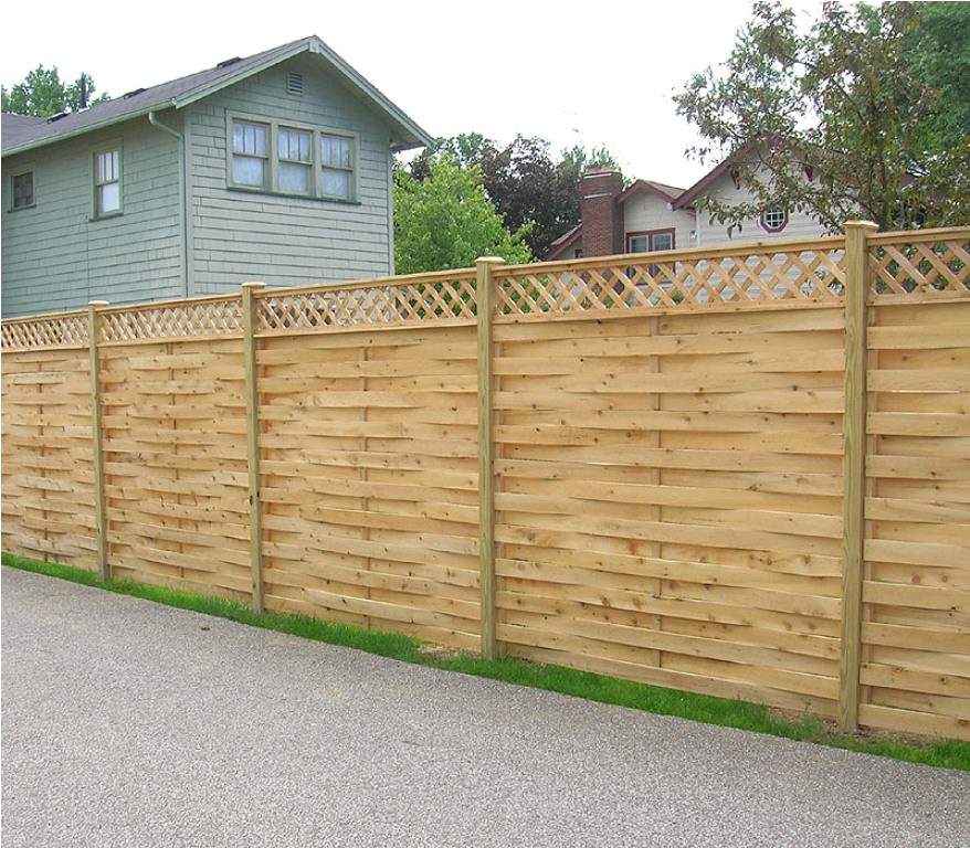 Image of: Privacy Fence Plans