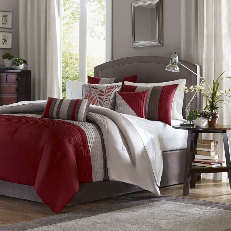Image of: Queen Bed Comforters