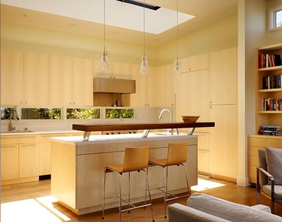 Image of: RTA Bamboo Kitchen Cabinets Design