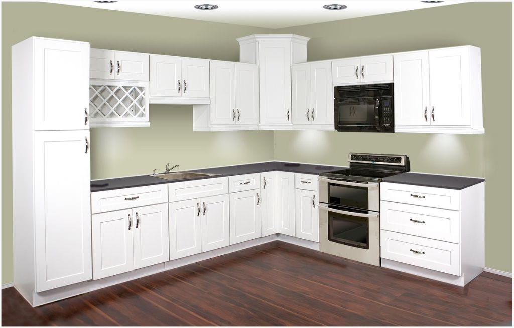 Image of: RTA Shaker Kitchen Cabinets