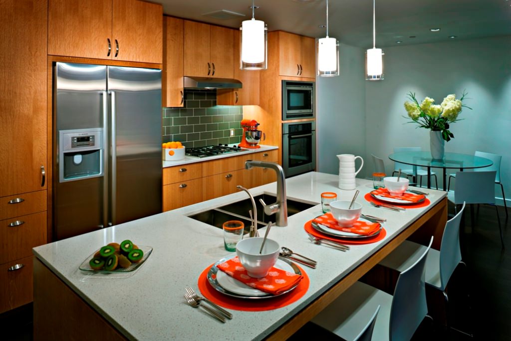 Image of: Rta Frameless Kitchen Cabinets