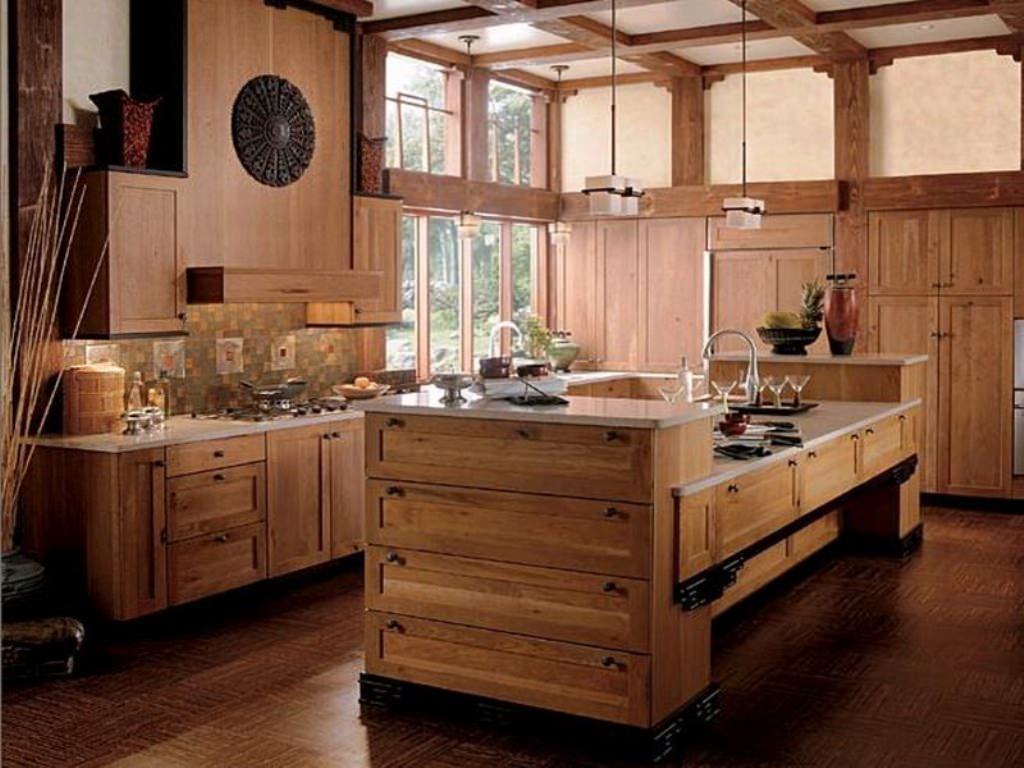 Image of: Rustic Kitchen Cabinets Ideas